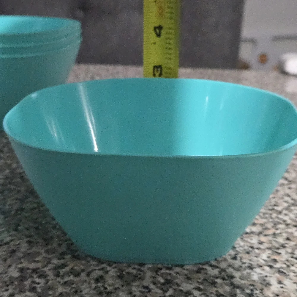 🍒🍒 Aqua Dining Bowl and Spoon Set
